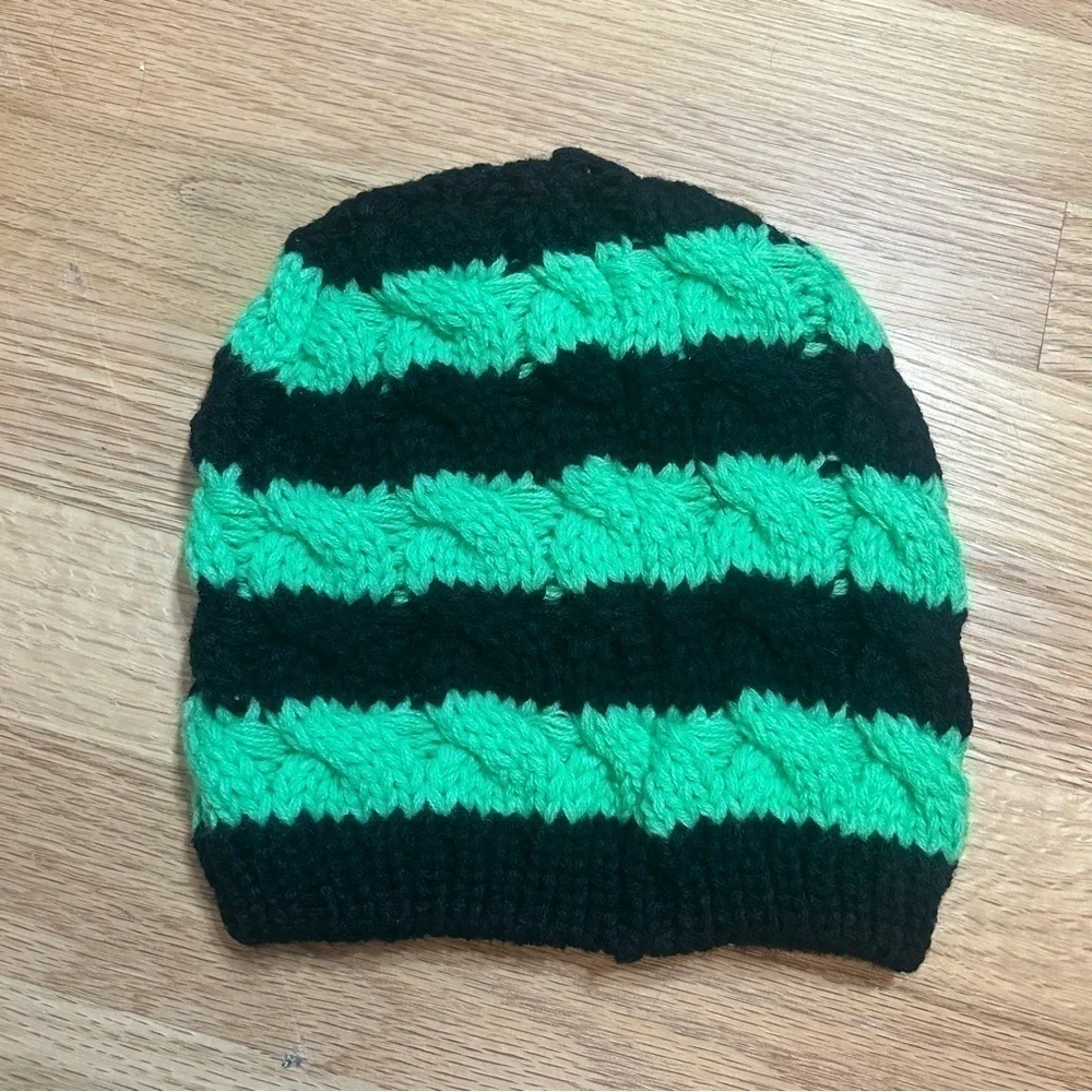 Paw Patrol Halloween Knit Hat NEW Green Black Costume Boo Chase Marshall